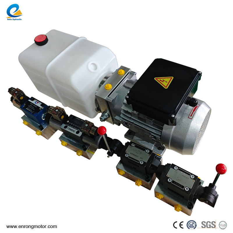 220V 0.75KW 5L สี่วาล์วกลุ่มหน่วย