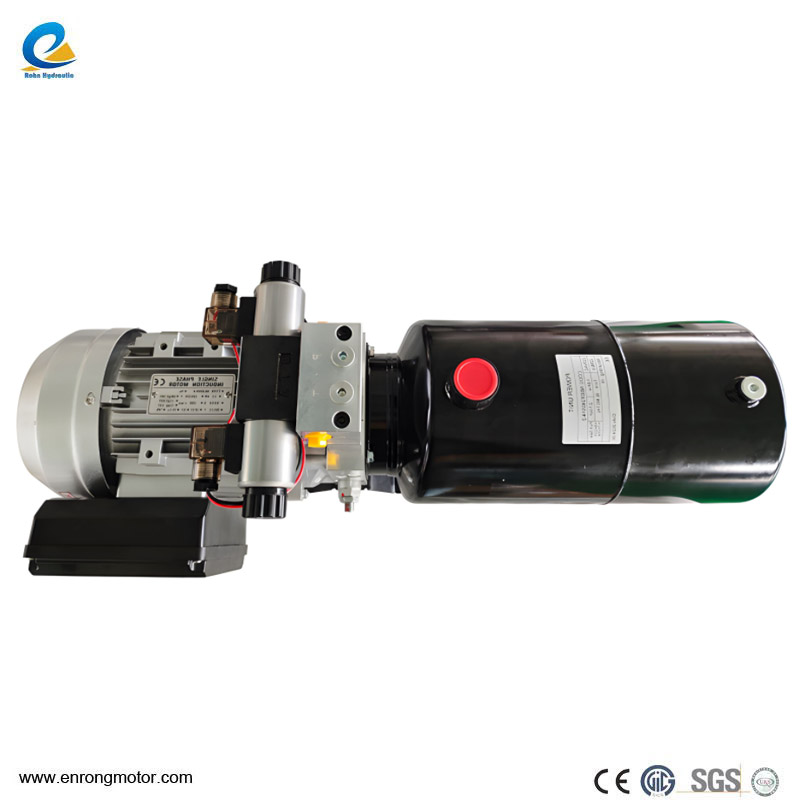 หน่วยพลังงานไฮดรอลิกแบบกำหนดเอง 220V 1.5KW 8L