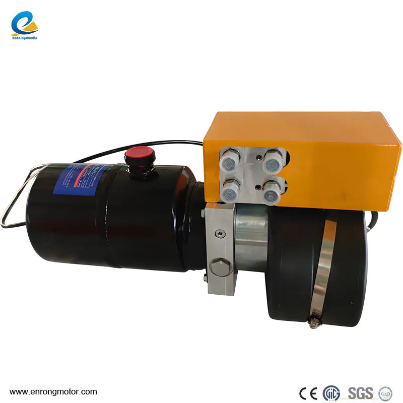 24V 3KW 3.7L ส่งออกหน่วยพลังงานไฮดรอลิกที่กำหนดเอง