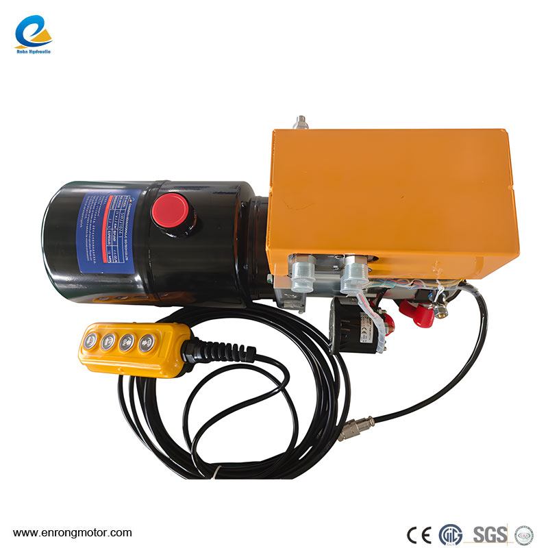 24V 3KW 3.7L หน่วยกำลังไฮดรอลิกสำหรับพลั่วหิมะทางวิศวกรรม