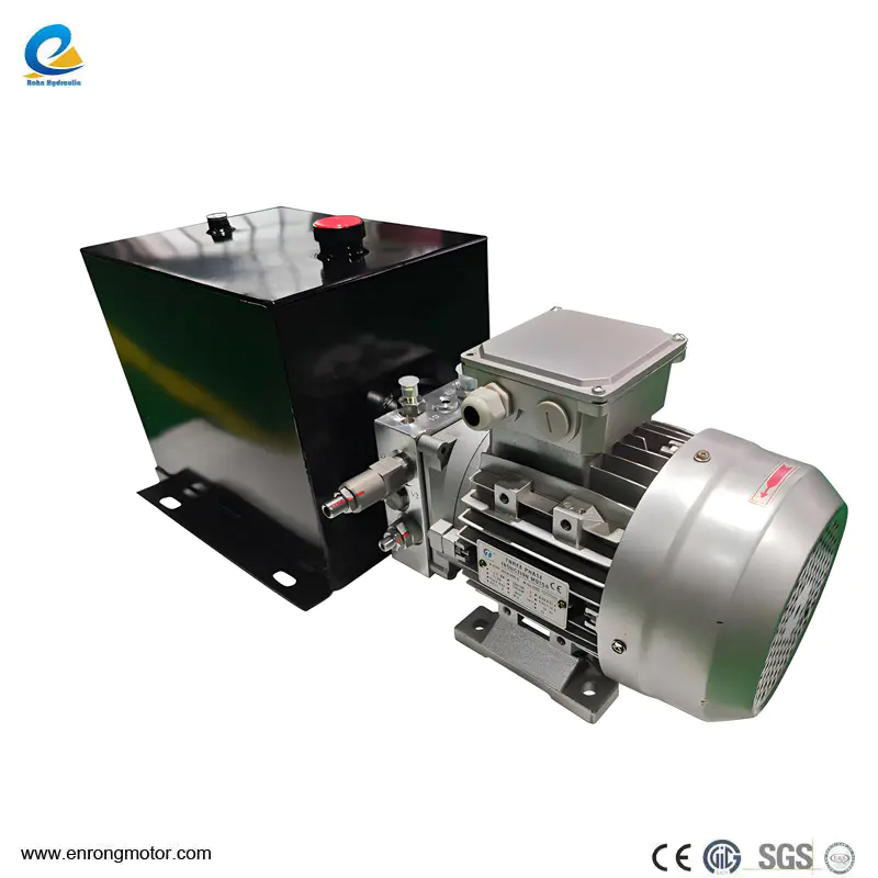 380V 1.5kW 16L หน่วยพลังงานสำหรับแพลตฟอร์มการโหลดและขนถ่ายไฮดรอลิก